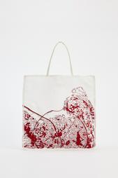 EMBROIDERED FABRIC BAG