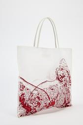 EMBROIDERED FABRIC BAG