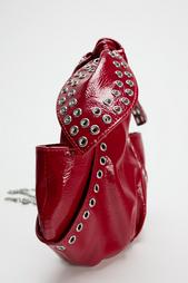 STUDDED MINI BUCKET BAG